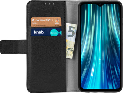 Just in Case Wallet Xiaomi Redmi Note 8 Pro Book Case Zwart is nooit meer leverbaar