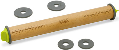 Joseph Joseph verstelbare deegroller groen is nooit meer leverbaar