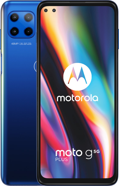 Motorola Moto G 5G Plus 64GB Blauw is nooit meer leverbaar