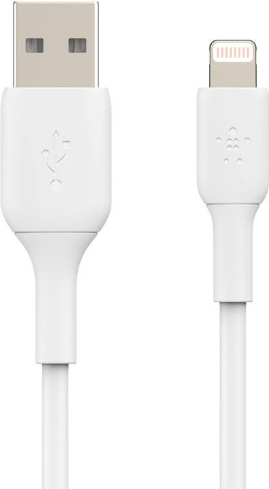 Belkin BoostCharge Usb A naar Lightning Kabel 2m Kunststof Wit is nooit meer leverbaar