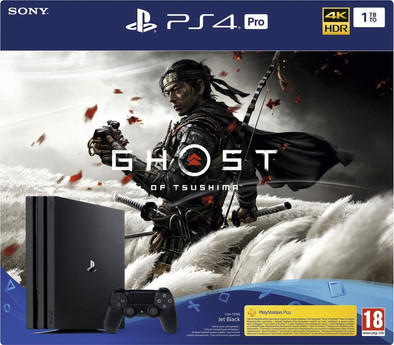 Sony PlayStation 4 Pro 1 TB Ghost of Tsushima Bundel is nooit meer leverbaar