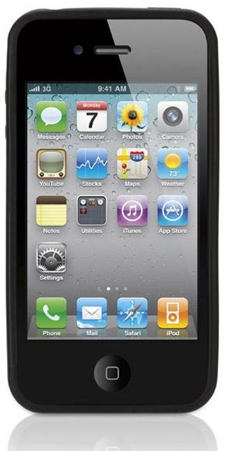 Griffin Reveal Etch Graphite Case Black Apple iPhone 4 / 4S is nooit meer leverbaar