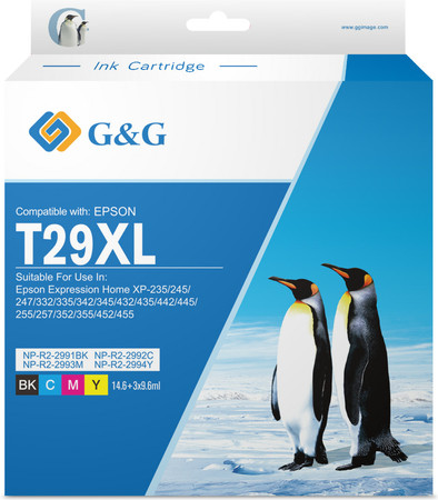 G&amp;G 29XL Cartridges Combo Pack is nooit meer leverbaar