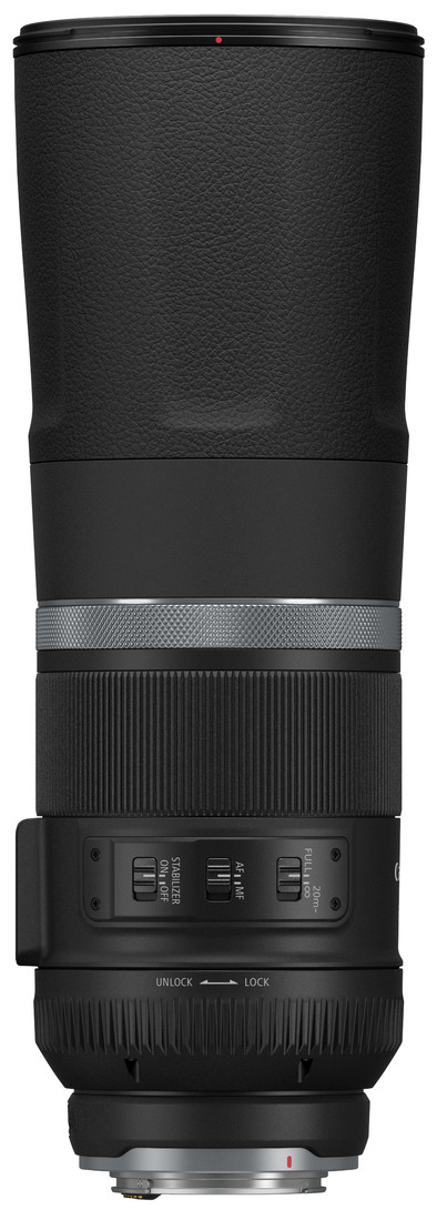 Canon RF 800mm f/11 IS STM is no longer available