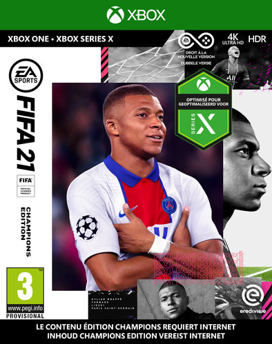 FIFA 21 Champions Edition Xbox One is nooit meer leverbaar