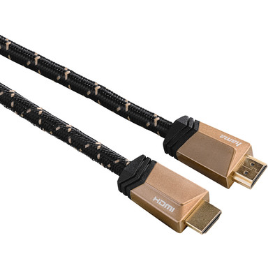 Hama HDMI 2.1 kabel verguld 3 meter is nooit meer leverbaar