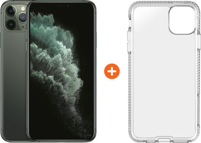 Apple iPhone 11 Pro Max 256GB Midnight Green + Tech21 Pure Back Cover Transparent is no longer available
