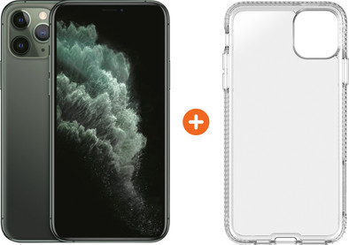 Apple iPhone 11 Pro 256GB Midnight Green + Tech21 Pure Back Cover Transparent is no longer available