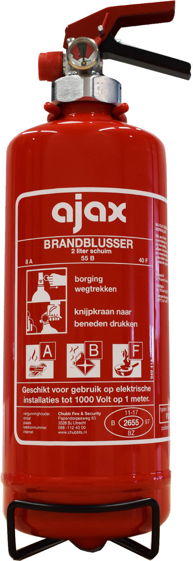 Ajax FS2 foam fire extinguisher 2L is no longer available