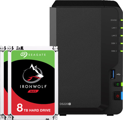 Synology DS220+ + 16TB is nooit meer leverbaar