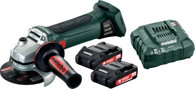 Metabo W18 LTX 125 Quick + 2x Metabo 18V 2.0 Ah batteries is no longer available