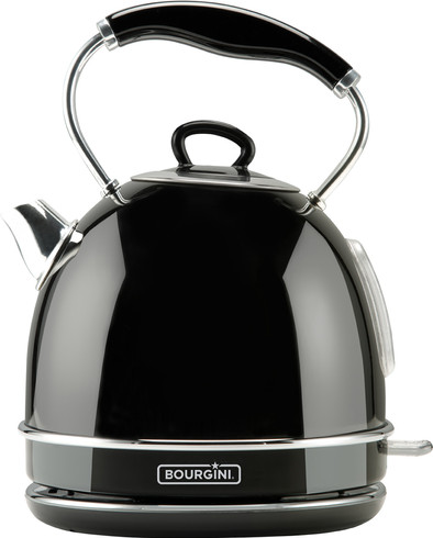 Bourgini Nostalgic Water Kettle Deluxe Zwart 1.7L is nooit meer leverbaar