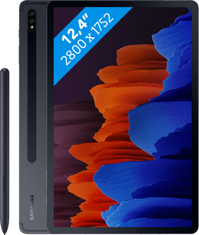 Samsung Galaxy Tab S7 Plus 256GB WiFi Black | Coolblue | Tablets