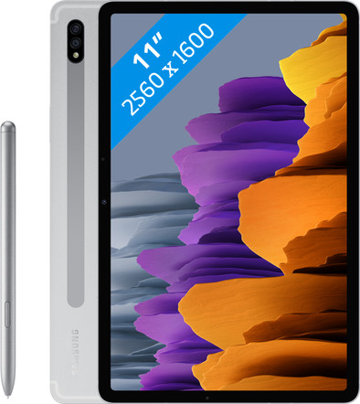 Samsung Galaxy Tab S7 128GB Wifi Zilver is nooit meer leverbaar