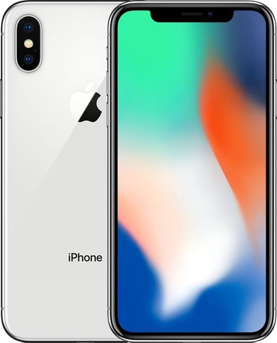 Refurbished iPhone X 256GB Zilver (Zo goed als nieuw) is nooit meer leverbaar