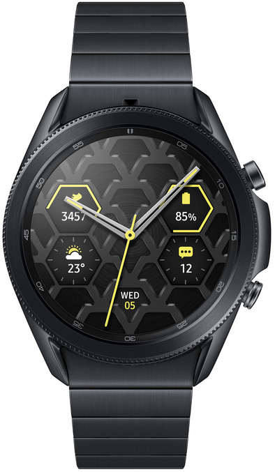 Samsung Galaxy Watch3 Zwart 45 mm Titanium is nooit meer leverbaar