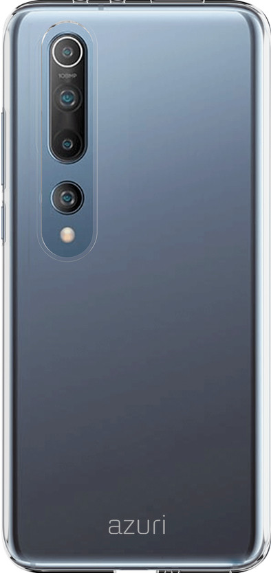 Azuri TPU Xiaomi Mi 10 5G Back Cover Transparant is nooit meer leverbaar