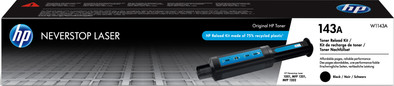 HP 143A Neverstop Tonerbijvulkit Zwart is nooit meer leverbaar