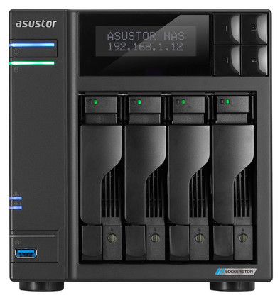 Asustor Lockerstor 4 AS6604T is nooit meer leverbaar