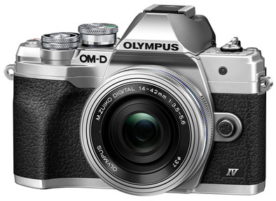 Olympus OM-D E-M10 Mark IV Zilver + EZ 14-42mm f/3.5-5.6 Zilver is nooit meer leverbaar
