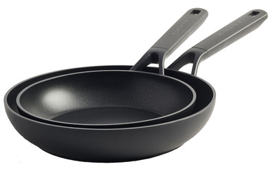 KitchenAid Classic Forged Aluminium Koekenpannenset 24 + 28 cm is nooit meer leverbaar