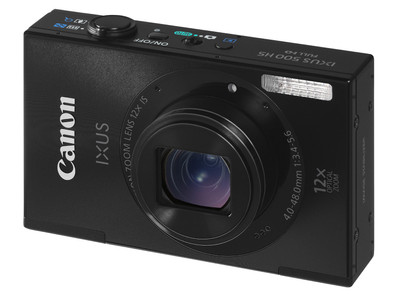 Canon IXUS 500 HS Zwart is nooit meer leverbaar