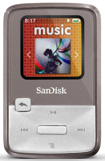 Sandisk Sansa Clip Zip 8 GB Grijs is nooit meer leverbaar