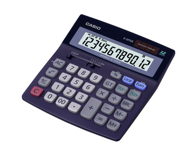 Casio D-20TER is nooit meer leverbaar