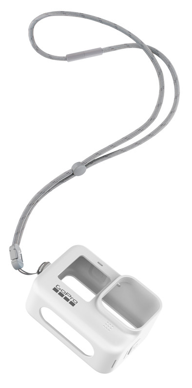 GoPro Sleeve + Lanyard White (GoPro HERO 9 Black) is nooit meer leverbaar