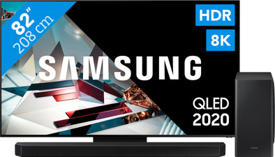 Samsung QLED 8K 82Q800T + soundbar is nooit meer leverbaar
