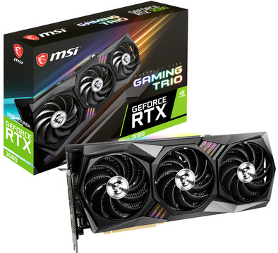 MSI GeForce RTX 3080 Gaming X Trio 10G is nooit meer leverbaar