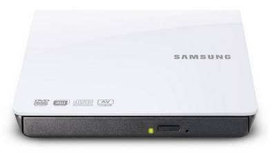 Samsung DVD-RW External Slim White is nooit meer leverbaar