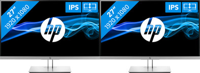 2x HP EliteDisplay E273 is nooit meer leverbaar