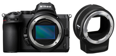 Nikon Z5 Body + FTZ Adapter is nooit meer leverbaar