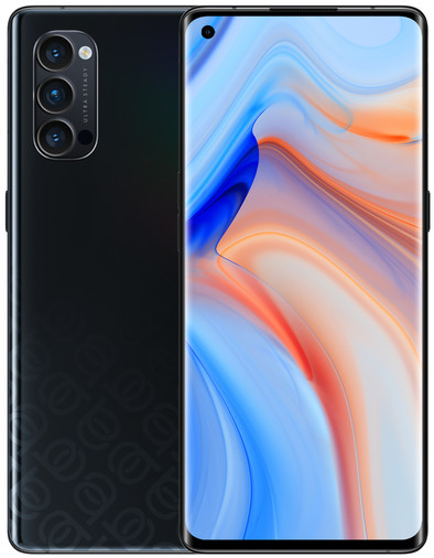 OPPO Reno4 Pro 256GB Zwart 5G is nooit meer leverbaar