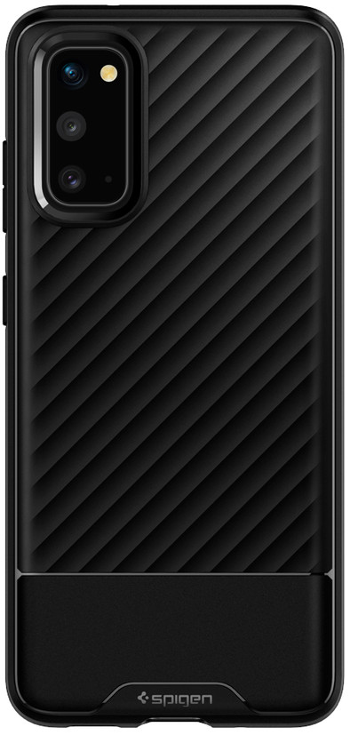 Spigen Core Armor Samsung Galaxy S20 Back Cover Zwart is nooit meer leverbaar