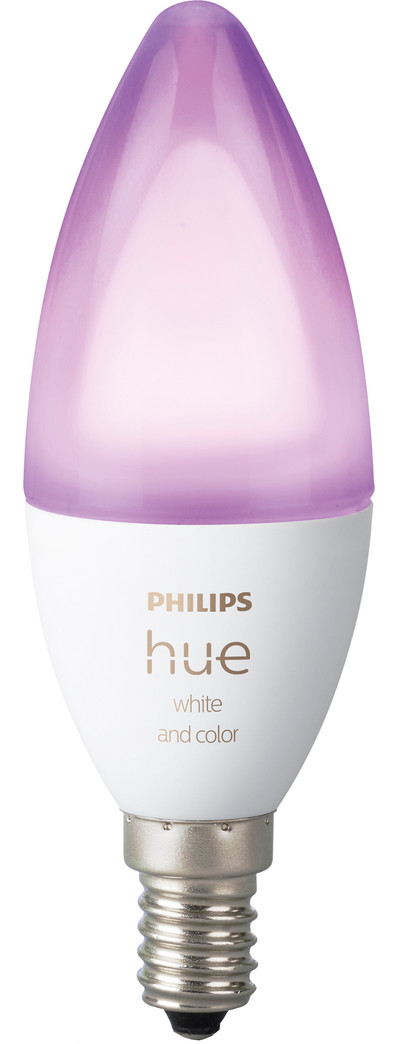 Philips Hue White and Color E14 Bluetooth Losse Lamp is nooit meer leverbaar