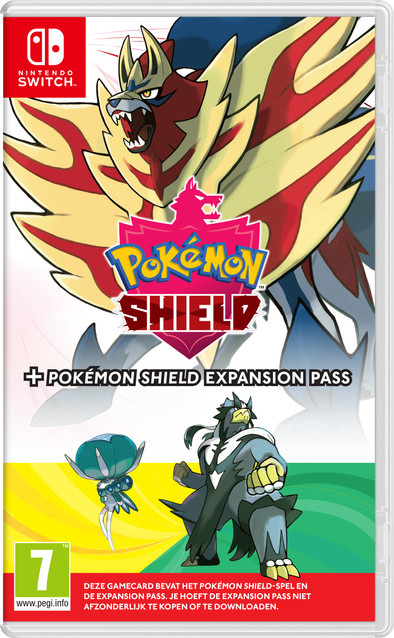 Pokemon Shield + Expansion Pass is nooit meer leverbaar