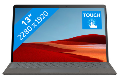 Microsoft Surface Pro X - SQ2 - 16GB - 512GB Platinum is nooit meer leverbaar