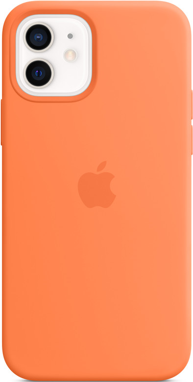 Apple iPhone 12 / 12 Pro Back Cover met MagSafe Kumquat is nooit meer leverbaar