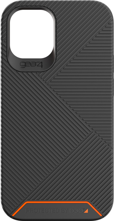 GEAR4 Battersea Apple iPhone 12 mini Back Cover Zwart is nooit meer leverbaar