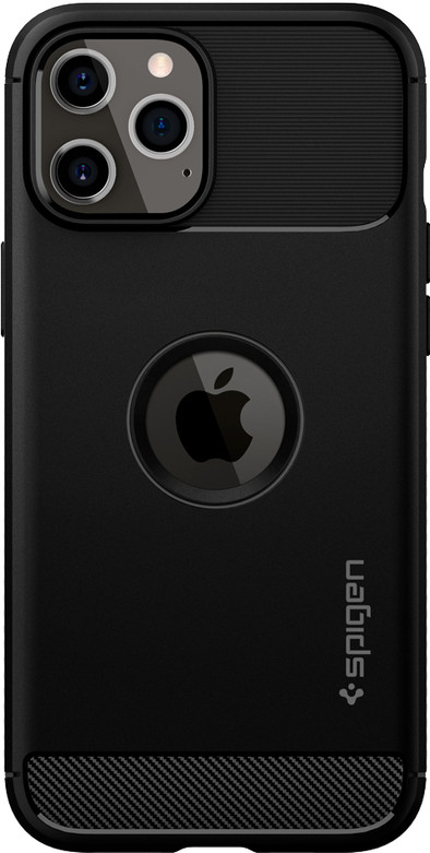 Le produit Spigen Rugged Armor Apple iPhone 12 &#x2F; 12 Pro Back Cover Noir ne sera plus jamais disponible