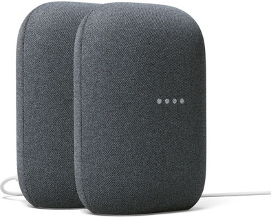 Google Nest Audio 2-Pack Charcoal is nooit meer leverbaar