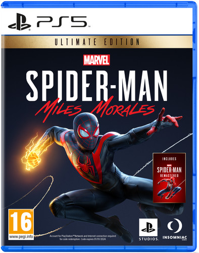 Marvel&#39;s Spider-Man: Miles Morales Ultimate Edition - PS5 is nooit meer leverbaar