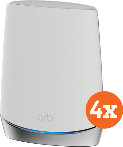 Netgear Orbi RBK753 Mesh Wifi 6 (4-pack) is nooit meer leverbaar