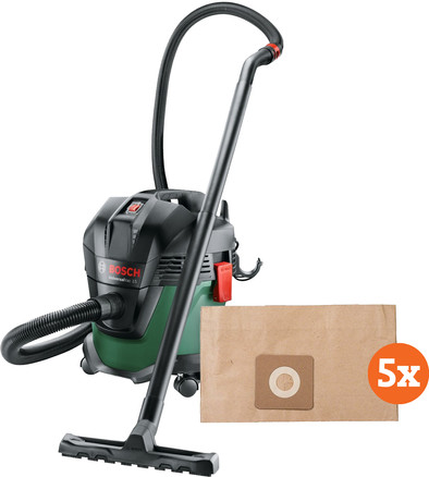 Bosch UniversalVac 15 + filterzakken is nooit meer leverbaar