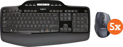 Logitech MK710 Draadloos Toetsenbord en Muis QWERTY 5-Pack is nooit meer leverbaar