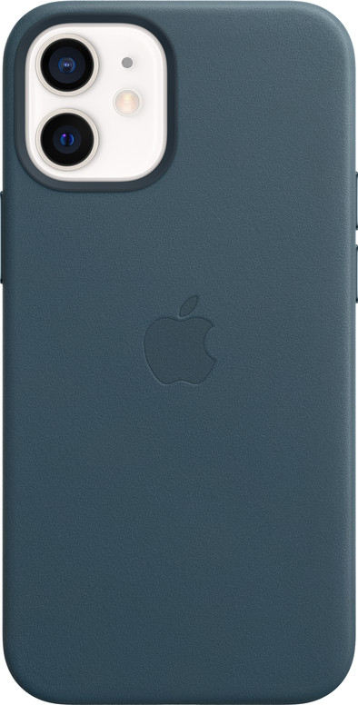 Apple iPhone 12 Mini Back Cover with MagSafe Leather Baltic Blue is no longer available