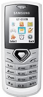 Tele2 Prepaid Samsung E1170 White is nooit meer leverbaar