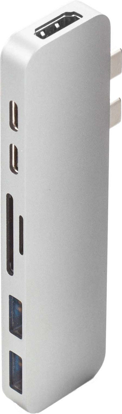 Hyper Duo Hub usb C Zilver is nooit meer leverbaar